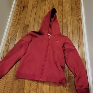 Women's Under Armour zip-up hoodie jacket
